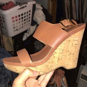 Calvin klein wedge heels